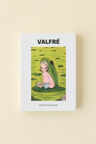 Carte postale illustrée Valfré - Ensemble de 12