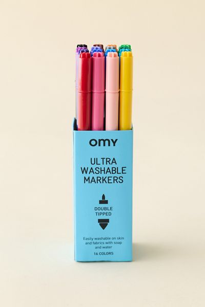 OMY Ultra Washable Dual-Sided Felt Marker Set