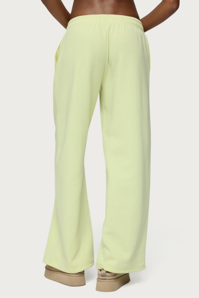 Edikted Matcha Lover Straight Leg Sweatpants #3