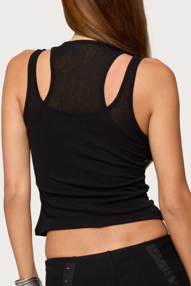 Edikted Sammy Layered Tank Top #4