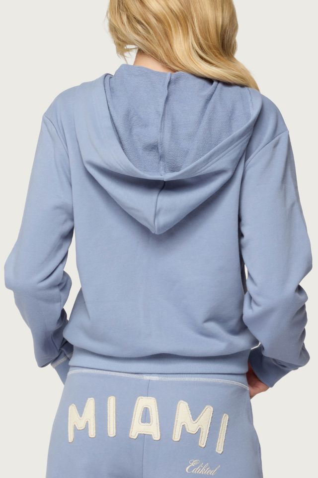 Edikted Miami Babe Zip Up Hoodie #4