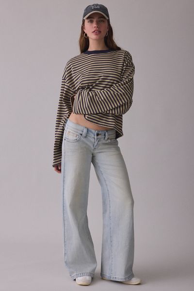 Abrand 00 Janet Low-Rise Wide Leg Jeans
