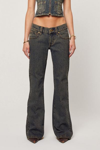 Abrand 00 Mason Super Low-Rise Kick Flare Jeans