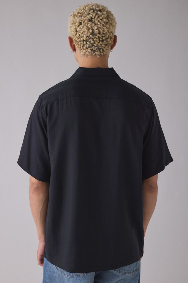 UO Smooth Washed Tencel Camp Collar Resort Shirt #1