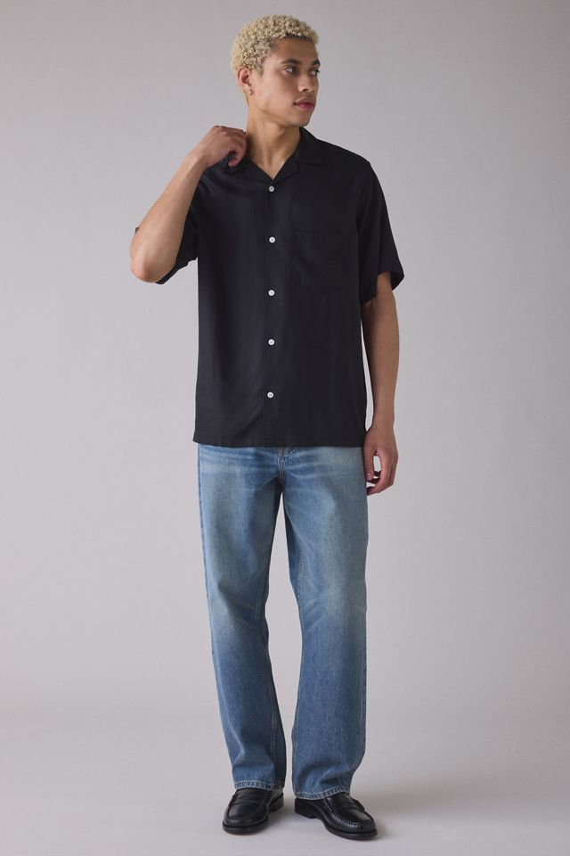 UO Smooth Washed Tencel Camp Collar Resort Shirt #4