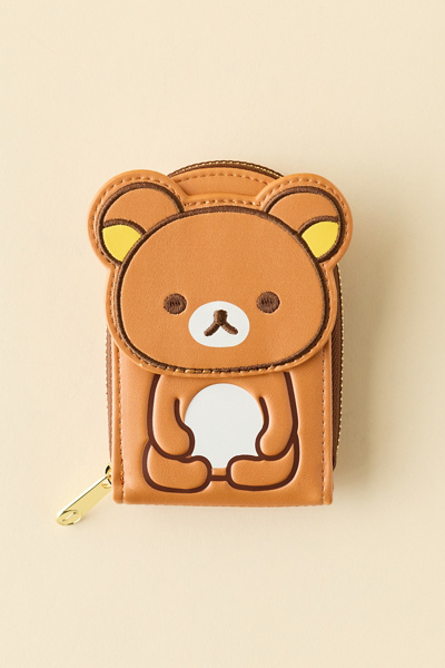 Whatever! Makes You Happy X Rilakkuma Faux Leather Accordion