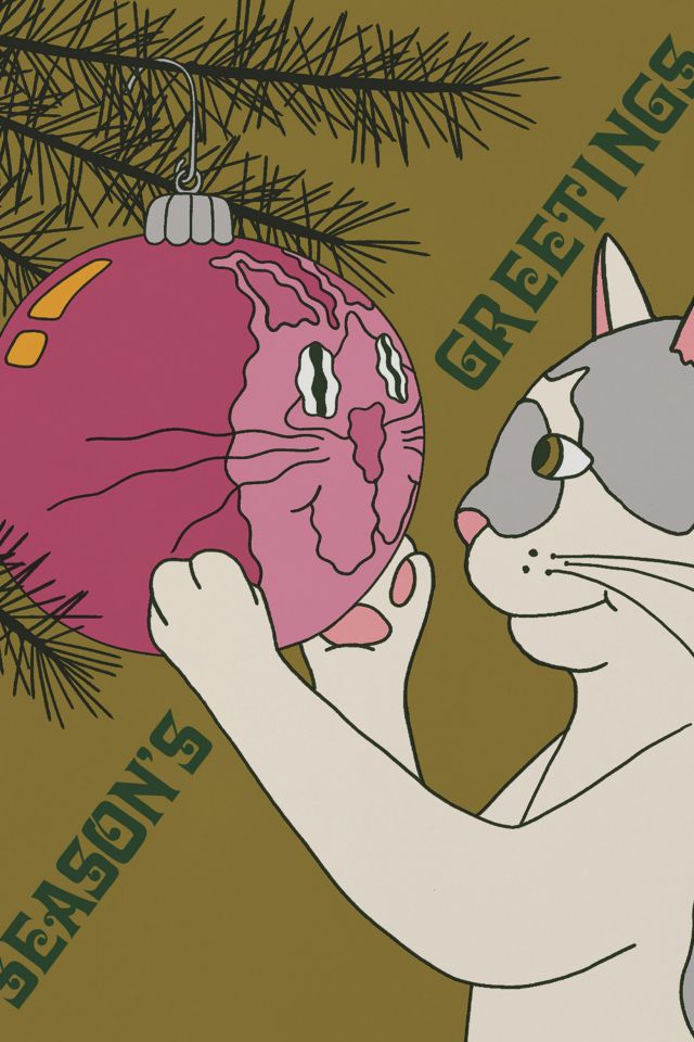 Red Cap Reflections Holiday Card #1