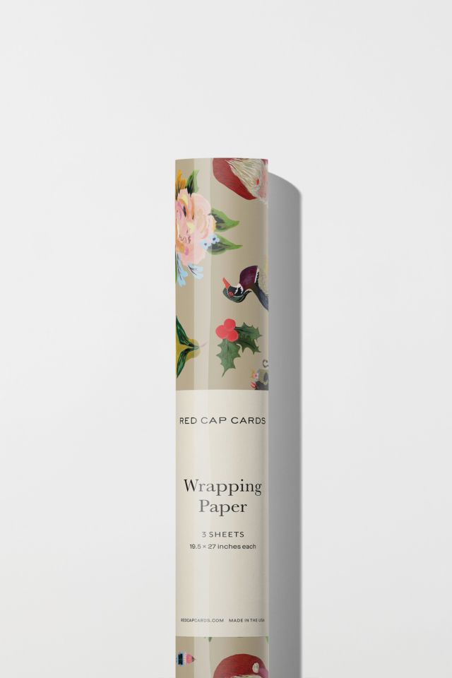 Red Cap Merry Christmas to You Wrapping Paper #1