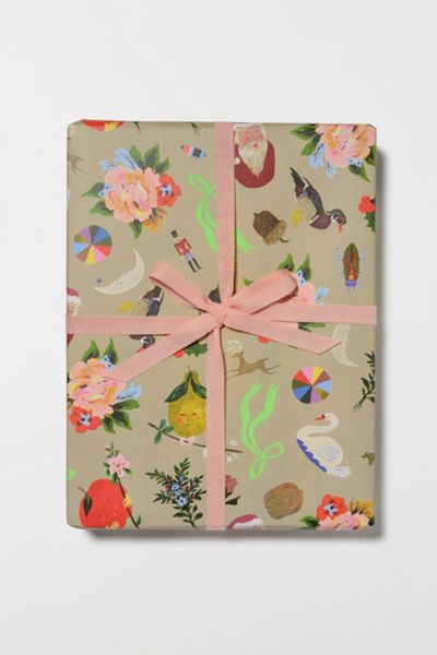 Red Cap Merry Christmas to You Wrapping Paper