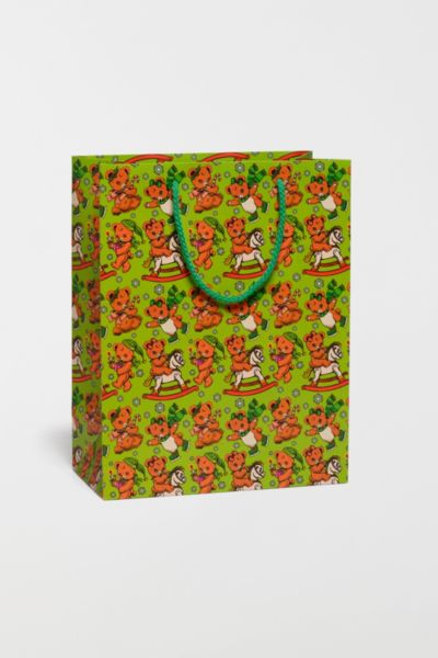 Red Cap Berry Merry Christmas Gift Bag