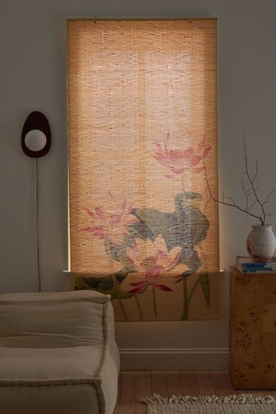 Bamboo Slat Cordless Window Shade | Urban Outfitters