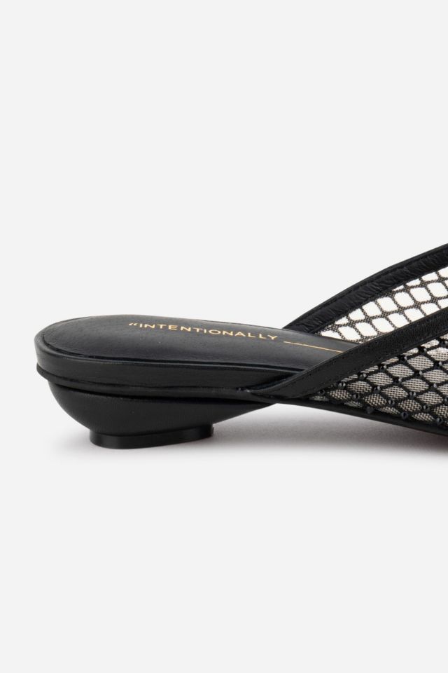 Intentionally Blank Bibi Rhinestone Mesh Mule #4