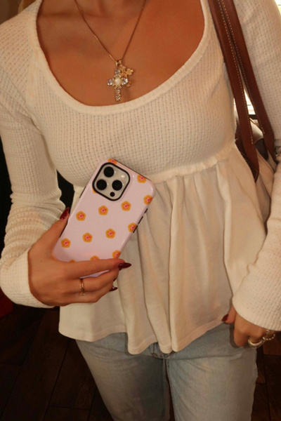 Inside & Out Yellow Bloom MagSafe iPhone Case