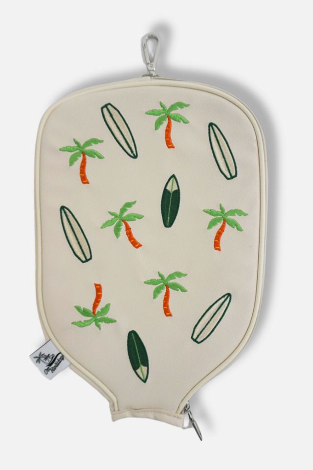 On Holiday Pickleball Leather Pickleball Paddle Cover #2