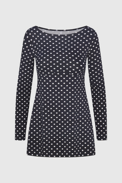 RAT BOI Boatneck Mini Dress