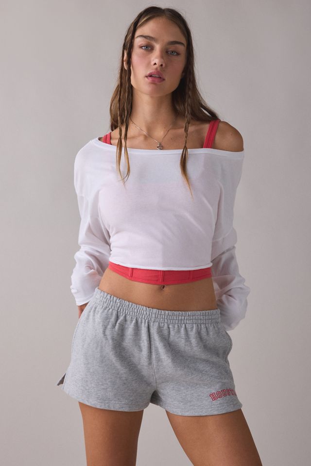 Out From Under City Goals Beach Bum Micro Sweat Shorts #1