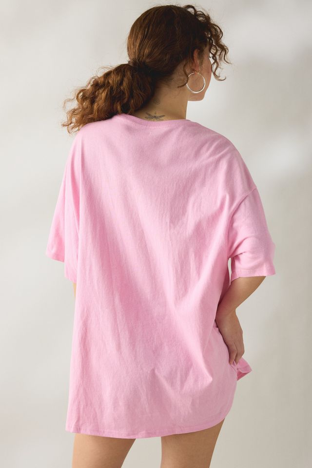 Robe t-shirt surdimensionnée à graphique Sweet Springtime #2