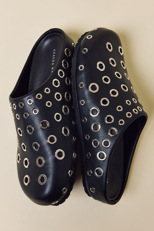 Azalea Wang Marsha Rivet Clogs #2