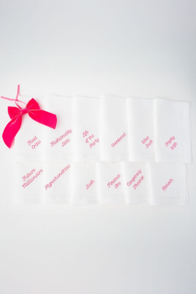 No Reservations Party Archetype Napkin Set #1