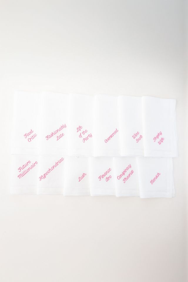 No Reservations Party Archetype Napkin Set #2