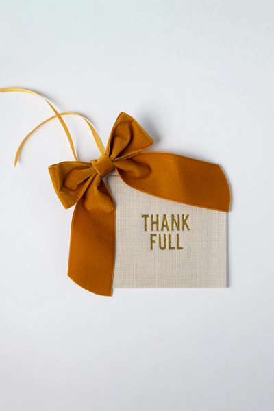 No Reservations Thank Full Disposable Cocktail Napkin Set