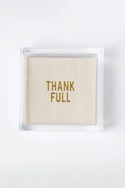 No Reservations Thank Full Disposable Cocktail Napkin Set