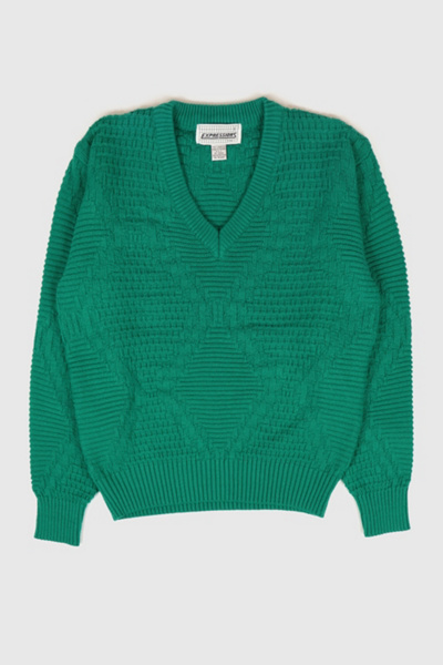Vintage Green Sweater