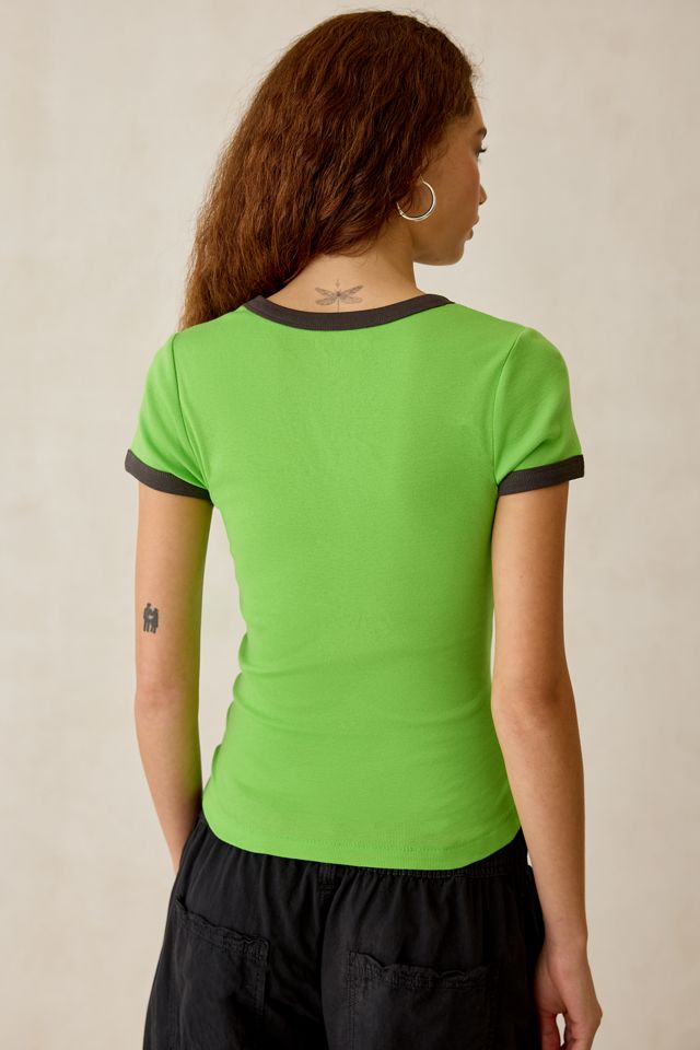 Peanuts UO Exclusive Too Perfect Graphic Baby Tee #1