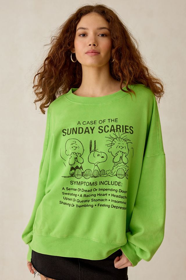 d*i様 WAREHOUSE スヌーピー スウェット LARGE Peanuts UO Exclusive Graphic Crew Neck Oversized Sweatshirt