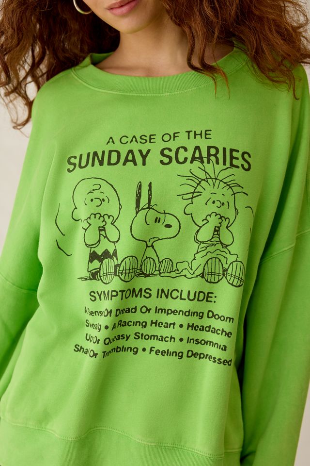 Peanuts UO Exclusive Graphic Crew Neck Oversized Sweatshirt #3