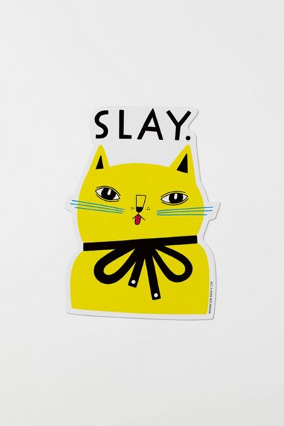 Red Cap Slay Sticker
