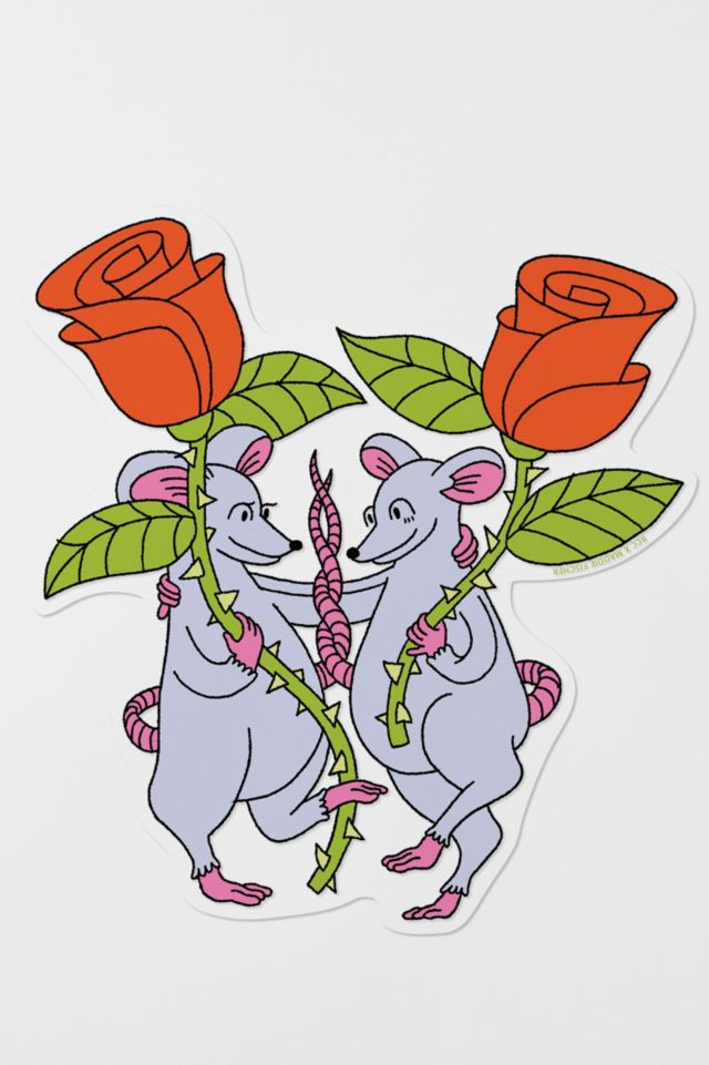 Red Cap Rats Sticker #1