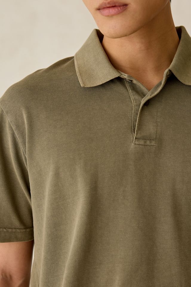 Standard Cloth Washed Polo Tee #3