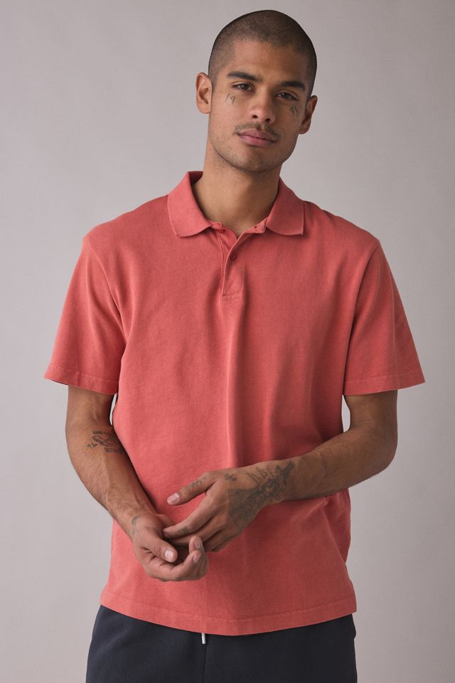 Standard Cloth Washed Polo Tee #1