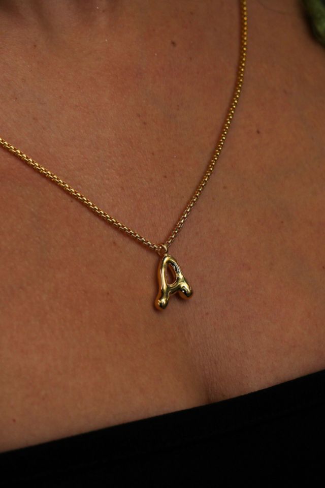 The M Jewelers Mulberry Letter Pendant Necklace #1