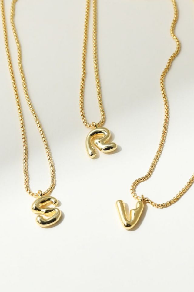 The M Jewelers Mulberry Letter Pendant Necklace #2