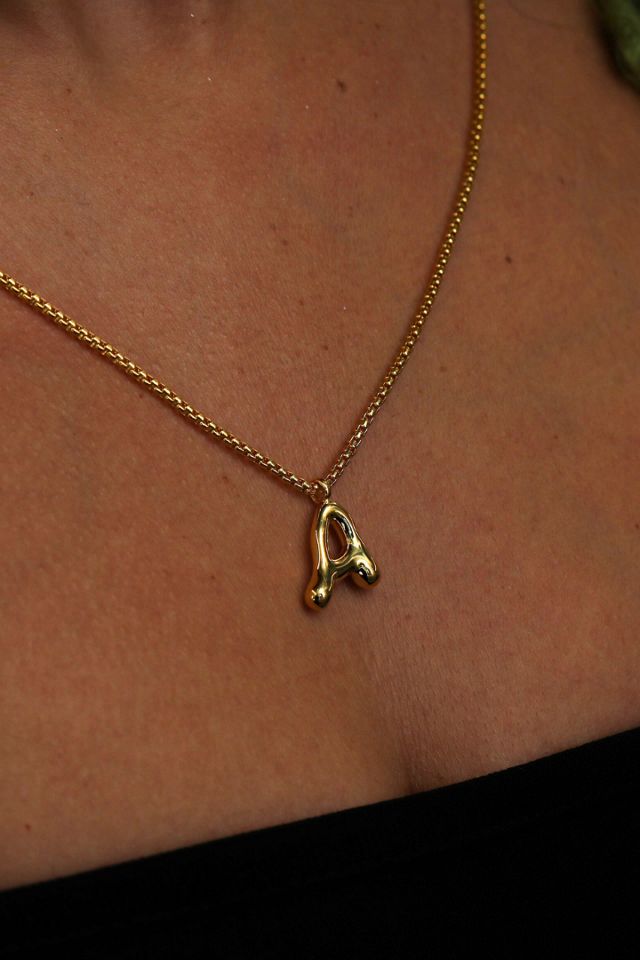 The M Jewelers Mulberry Letter Pendant Necklace #1