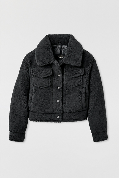 UGG Frankie Fleece Short Trucker Jacket