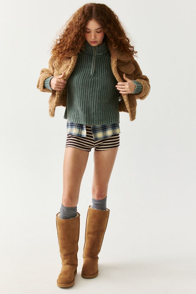 UGG Frankie Fleece Short Trucker Jacket #1