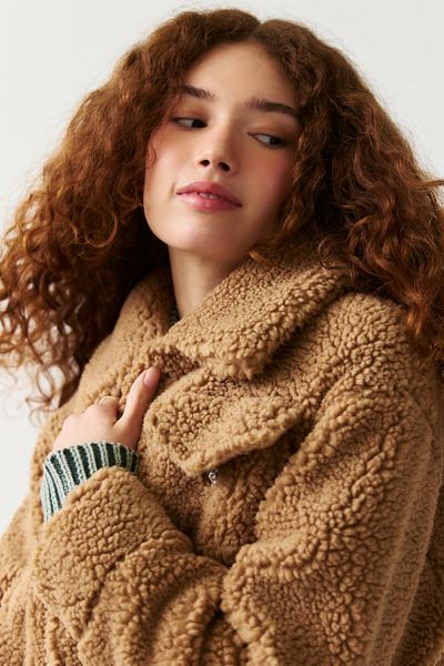 UGG Frankie Fleece Short Trucker Jacket
