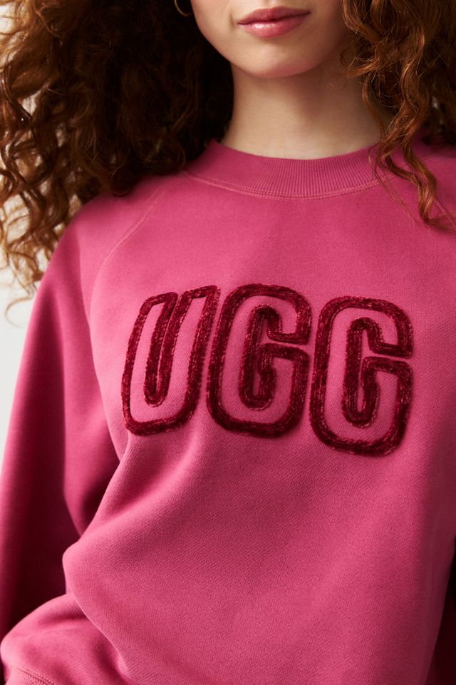 Chandail à col rond décontracté avec applique de logo graphique UGG #3