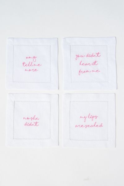No Reservations Southern Gossip Cocktail Napkin Set