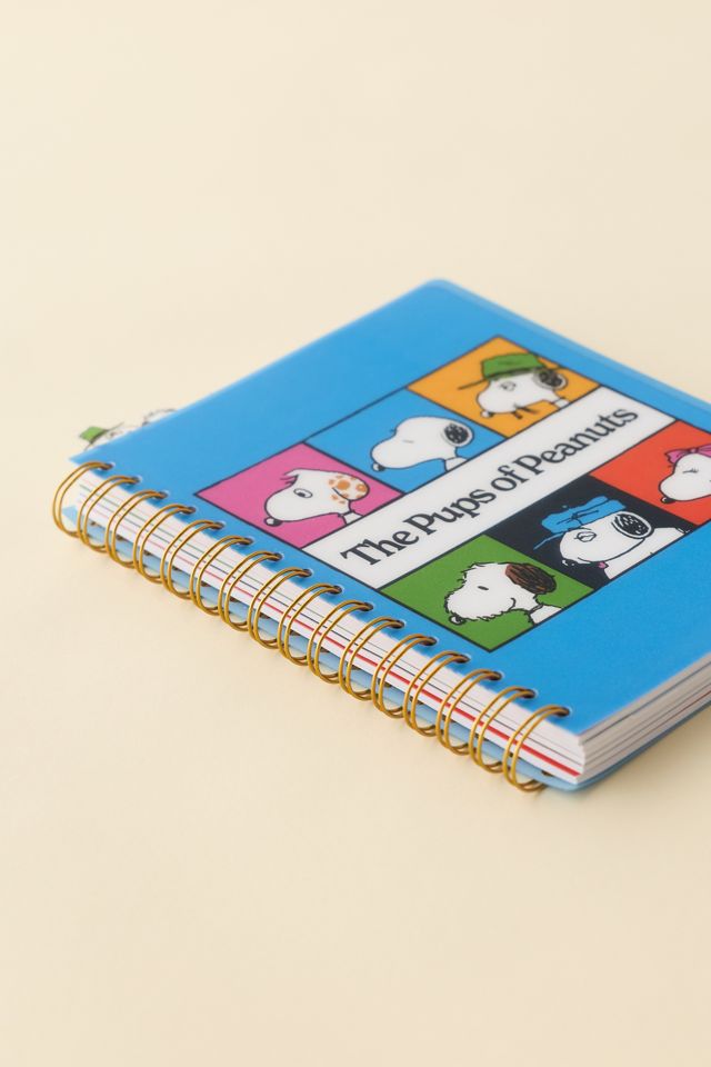 Cahier à spirale à onglets Snoopy Pups Of Peanuts exclusif UO Peanuts #4