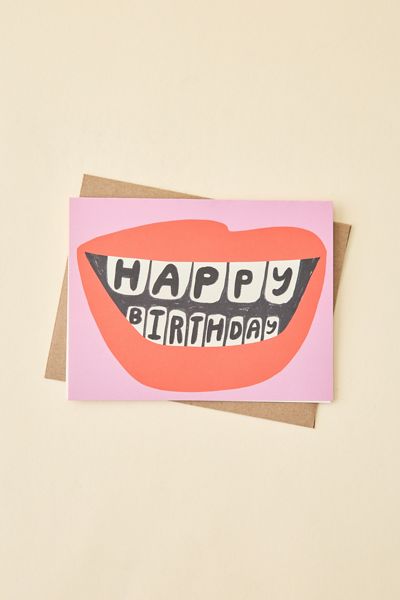People I’ve Loved Happy Birthday Lips Birthday Card