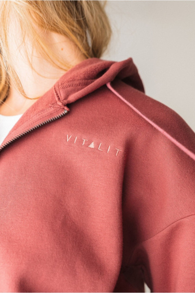 Vitality Uni Cozy Zip Hoodie