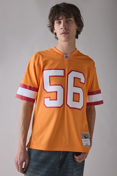 90s mitchell&ness NFL フットボールシャツ XL オレンジ 107436917_080_b