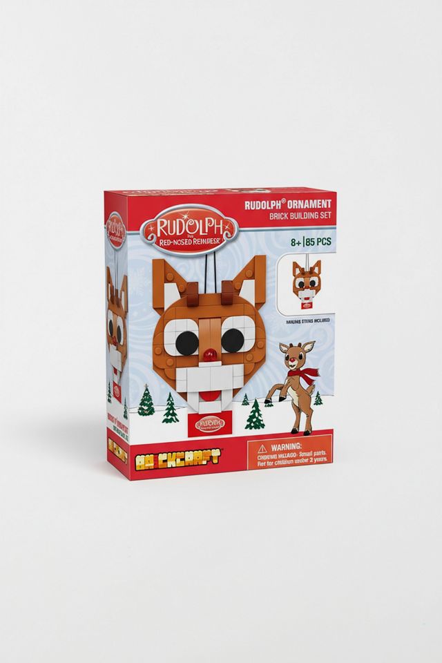 Rudolph The Red-Nosed Reindeer Brickcraft Ornament Building Set #1