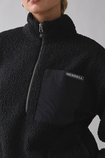 Merrell Senna Piled Fleece Quarter Zip Pullover