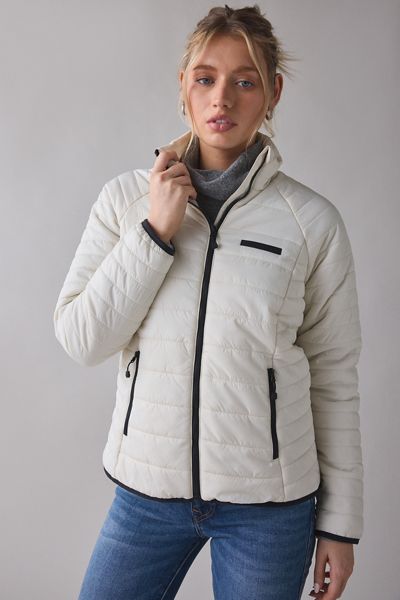 Merrell Connie Mock Neck Packable Puffer Zip-Up Jacket
