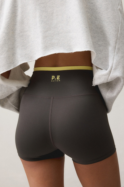 P.E Nation Vita Smokestone + Lemonade 2.5” Bike Short